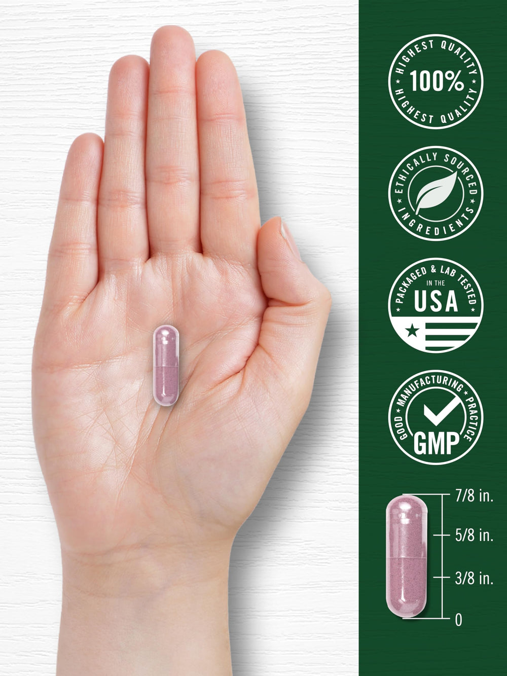 Daily-use presentation showing Carlyle Tart Cherry Capsules in bottle