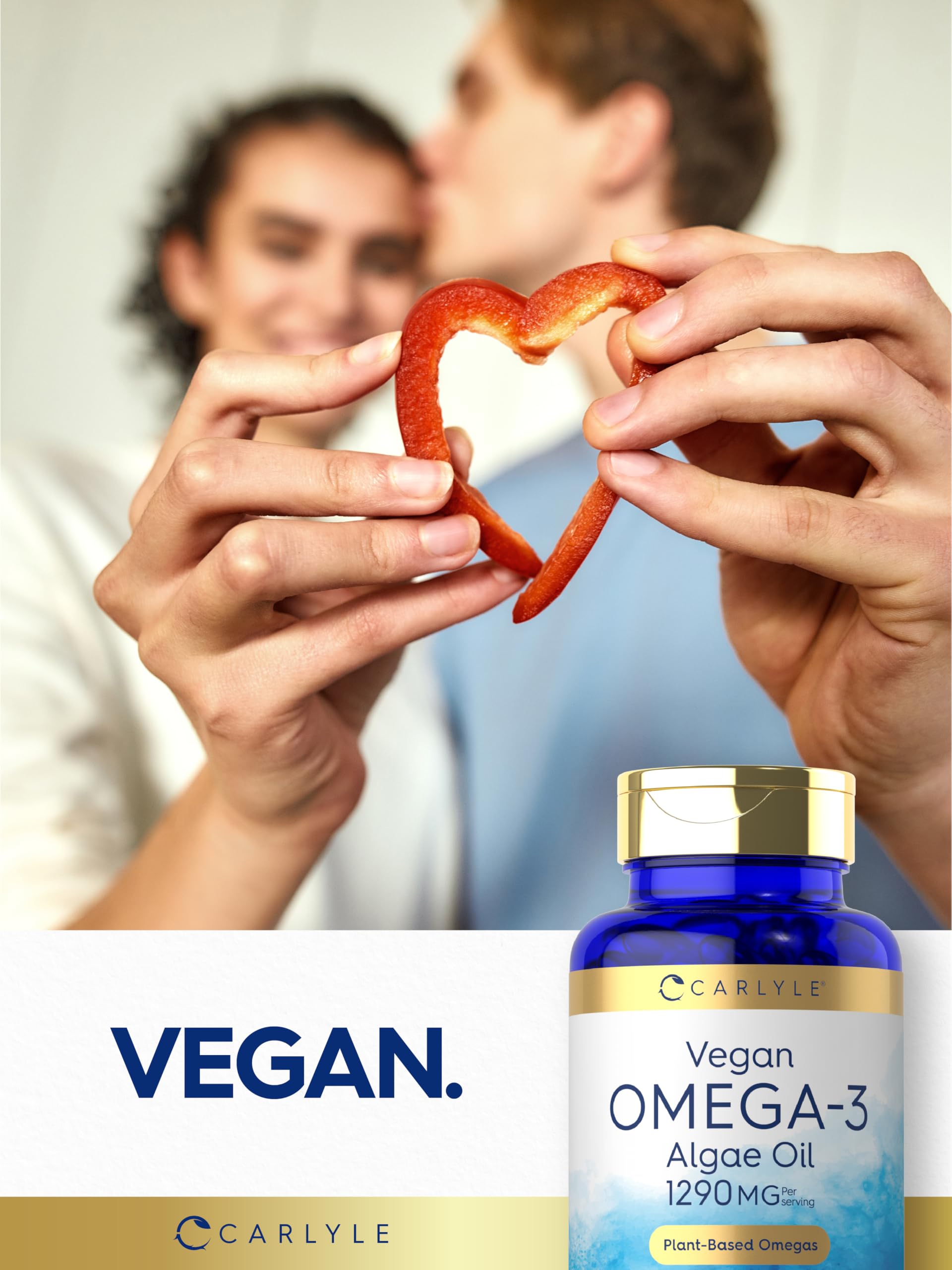 Carlyle product packaging emphasizing lab-tested ingredients and quality guarantee