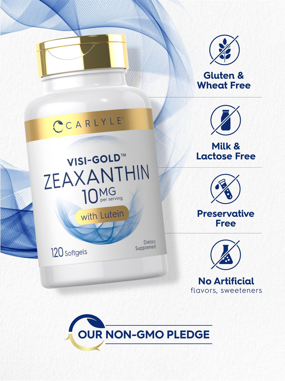 Close up of smooth softgels ideal for daily use