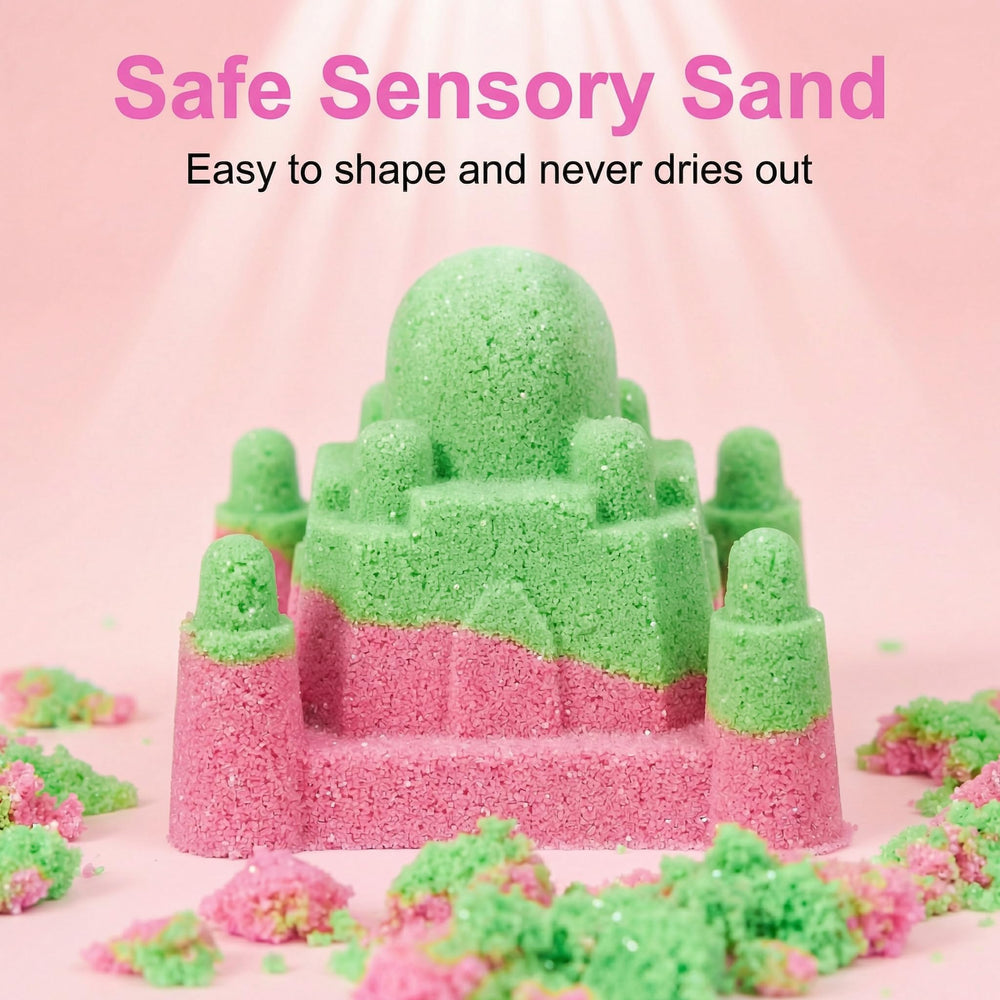 Eco-friendly, tasteless materials support safe tactile exploration