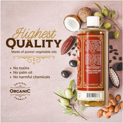 Creamy lather of Carolina Castile Soap signals moisturizing cleanse