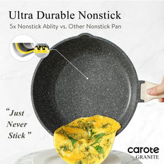 CAROTE large deep pan image ideal for sautéing, braising, and family meals.