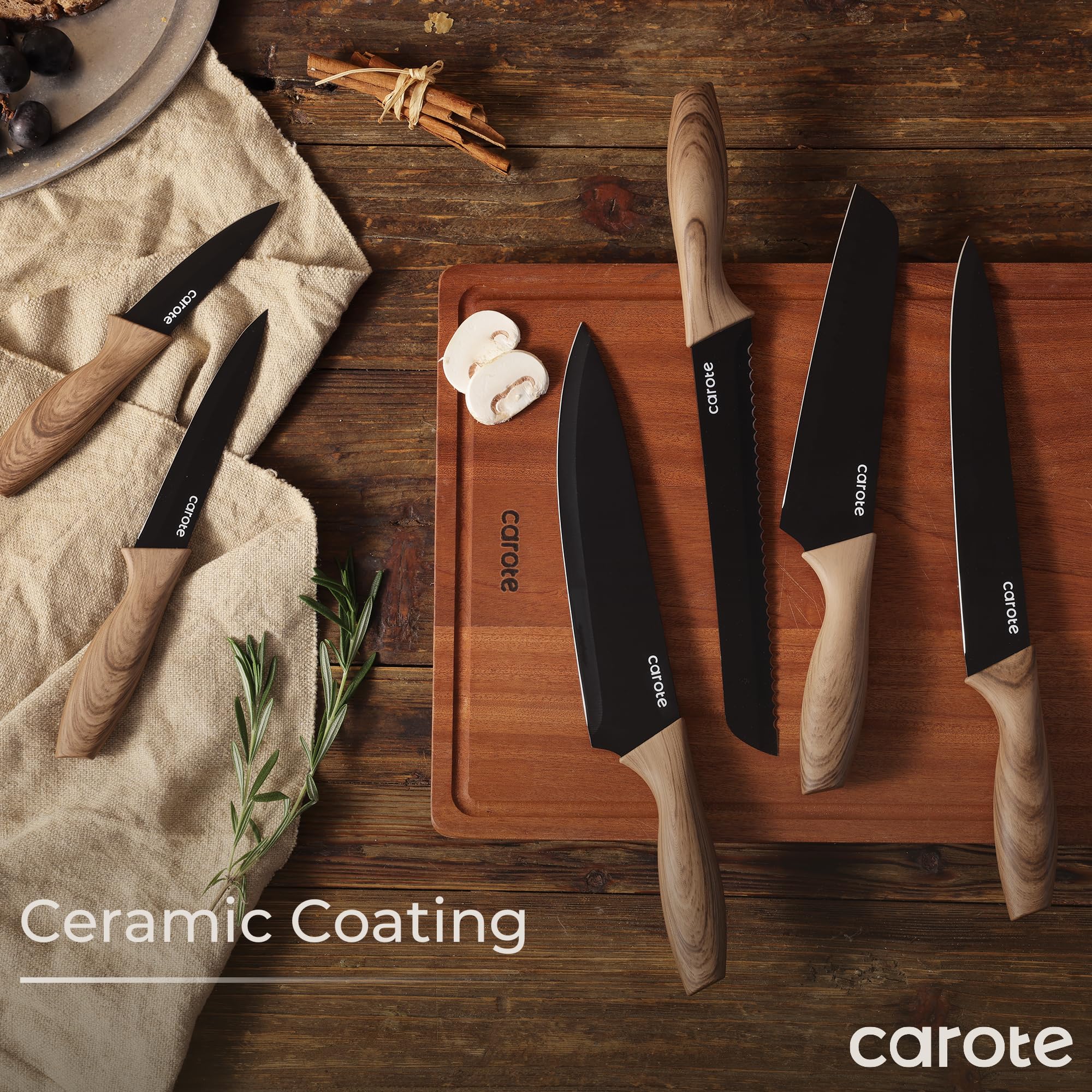 CAROTE compact design ideal for camping or RV kitchen use.