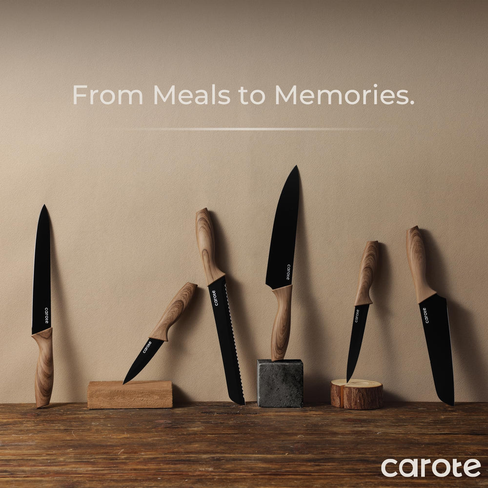CAROTE rustproof, easy-clean surfaces support long-lasting kitchen performance.