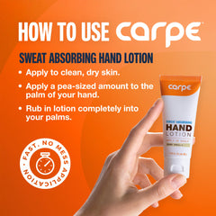 Hands after use show drier skin and better grip.