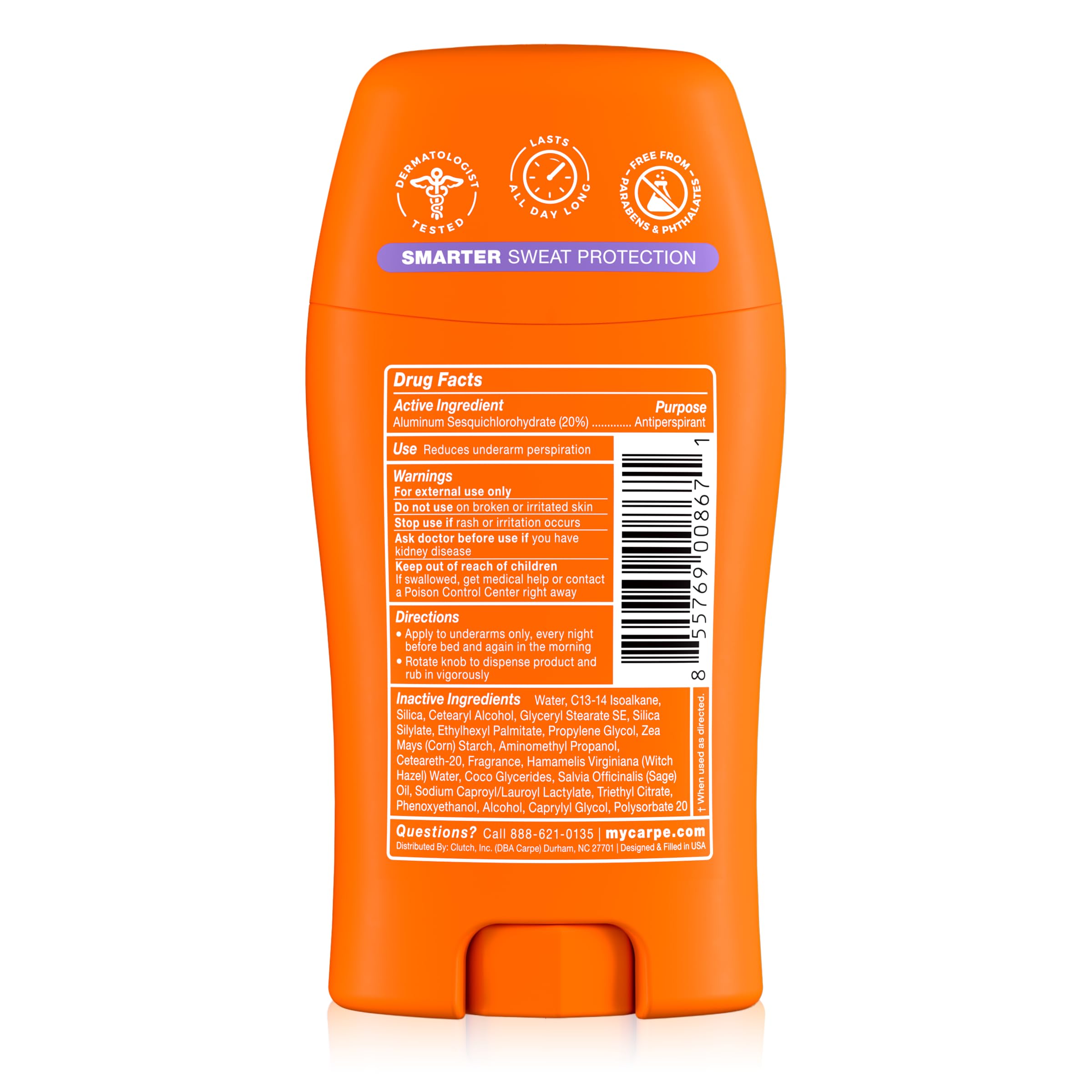 Carpe two-pack Lavender Citrus displays value and convenience.