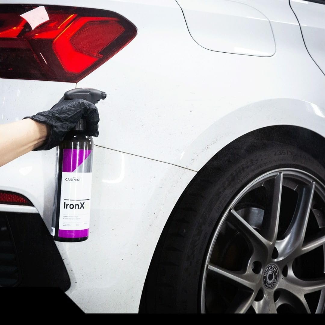 Cherry scent conveys pleasant application during IronX use.
