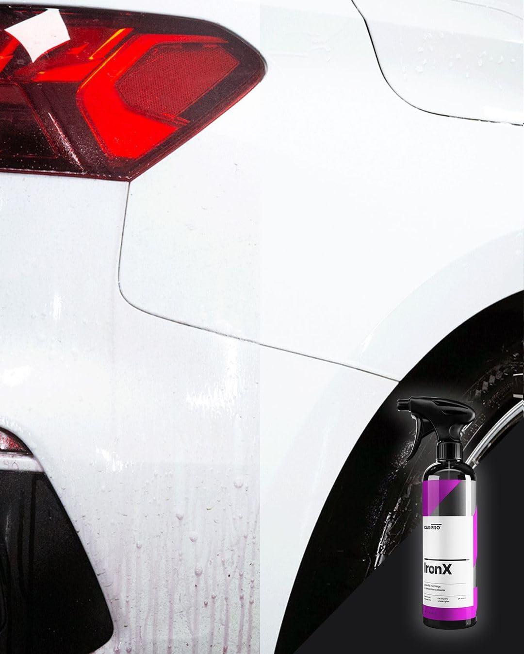 Professionals rely on CARPRO IronX for decontamination and protection.