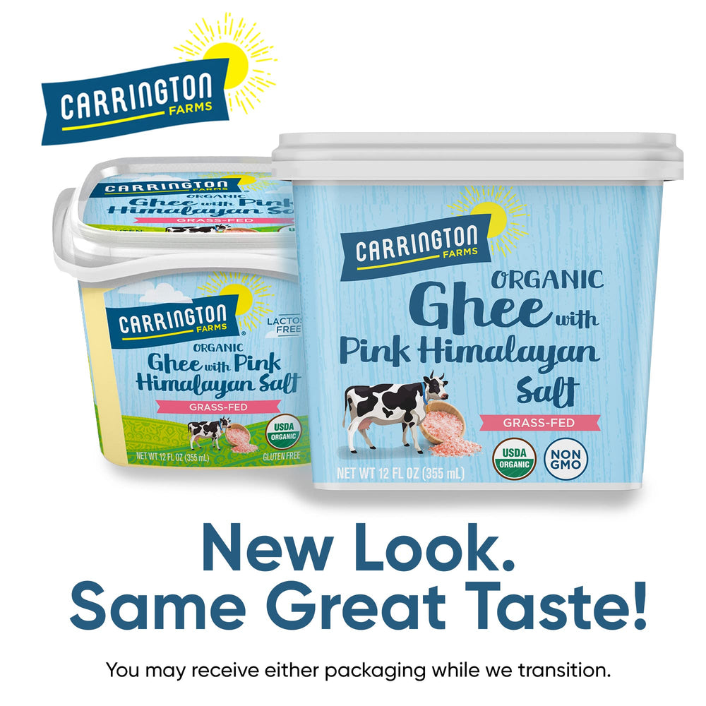 Golden Carrington Farms ghee from grass-fed cows