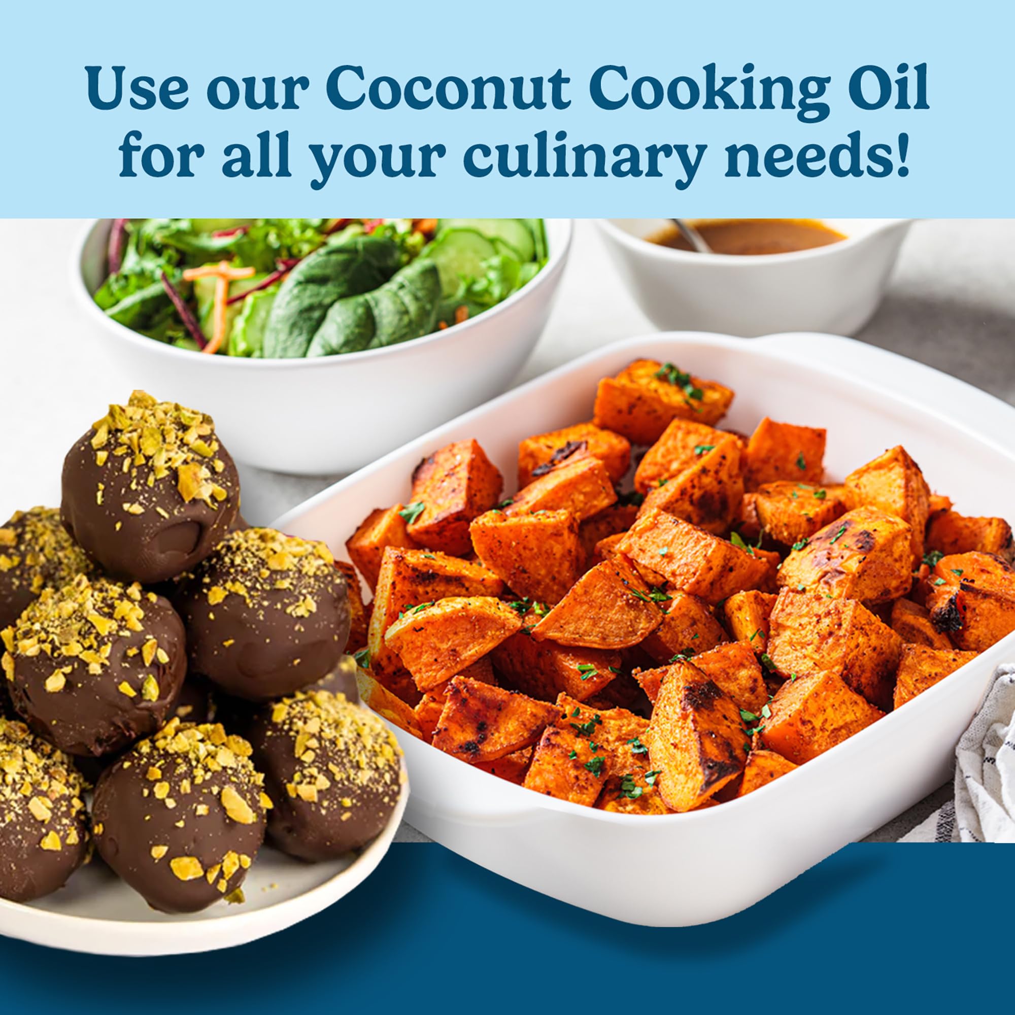 Carrington Farms liquid coconut oil suitable for baking applications