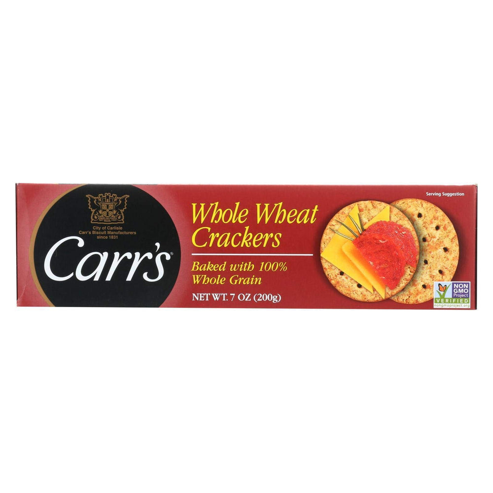 Carr's Whole Wheat Crackers picnic setup, perfect outdoor snack