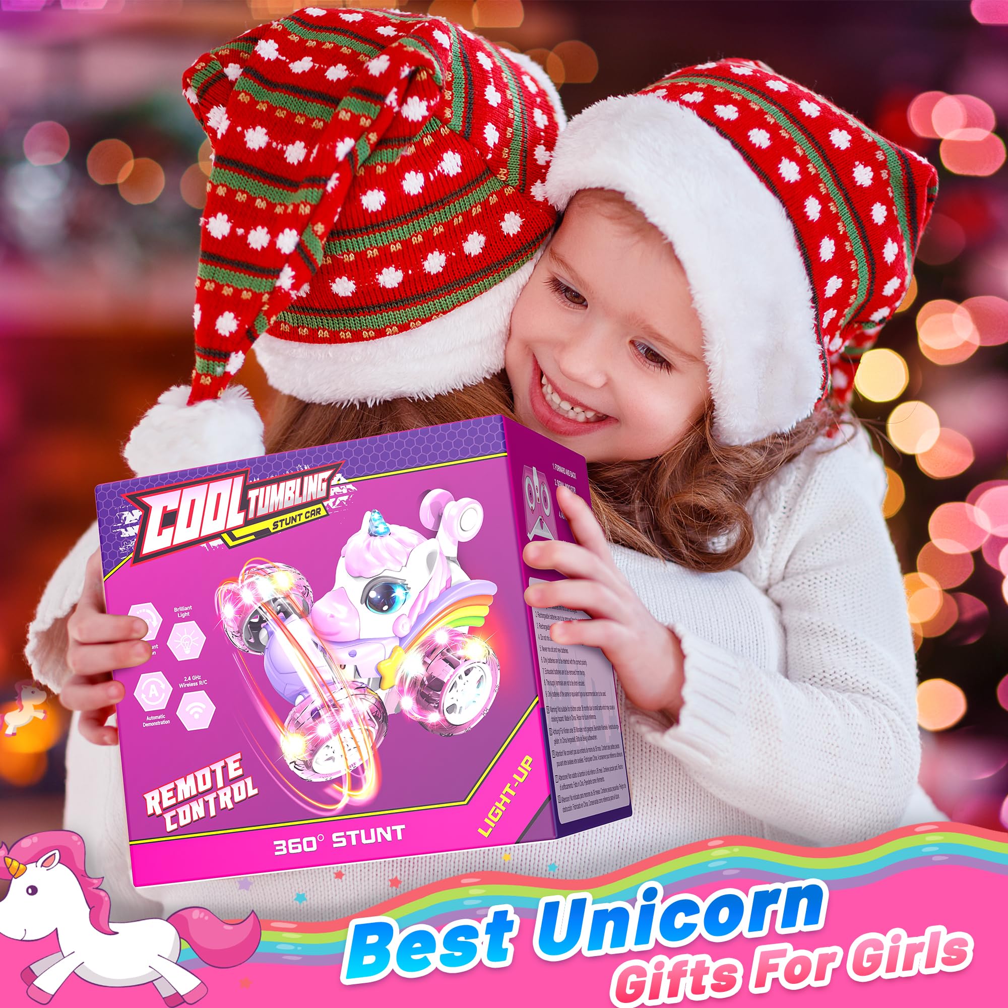 Carsky Unicorn RC car gift-packaging ready for holidays