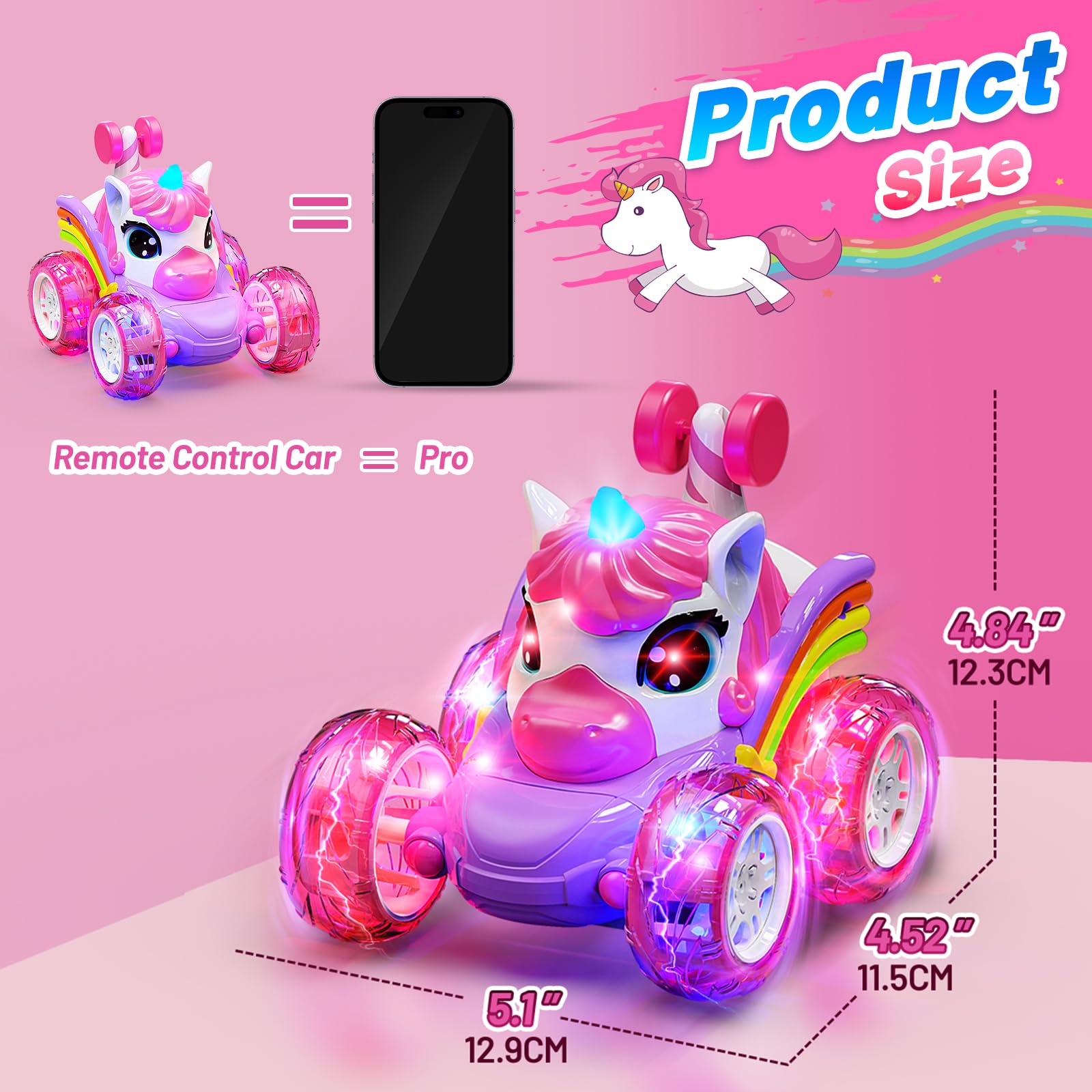 Carsky Unicorn RC car in action delivering indoor outdoor thrills