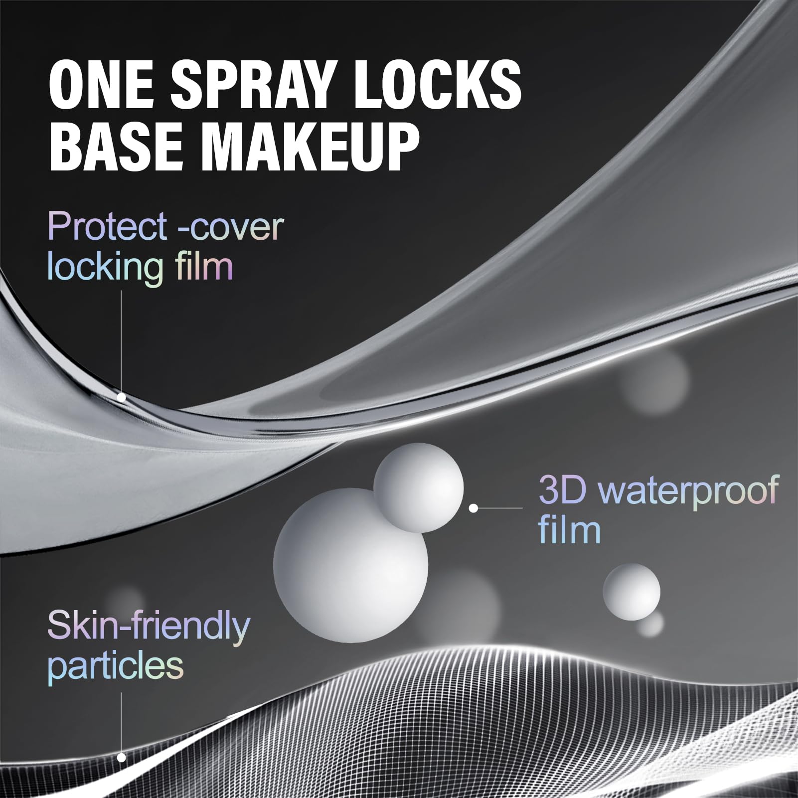 CARSLAN bottle pump nozzle detail showing precise, controlled mist for lasting wear.