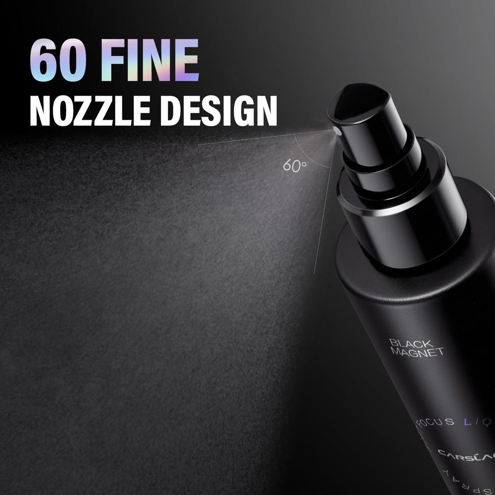 CARSLAN matte finish texture close-up highlights pores blurring for a shine-free look.