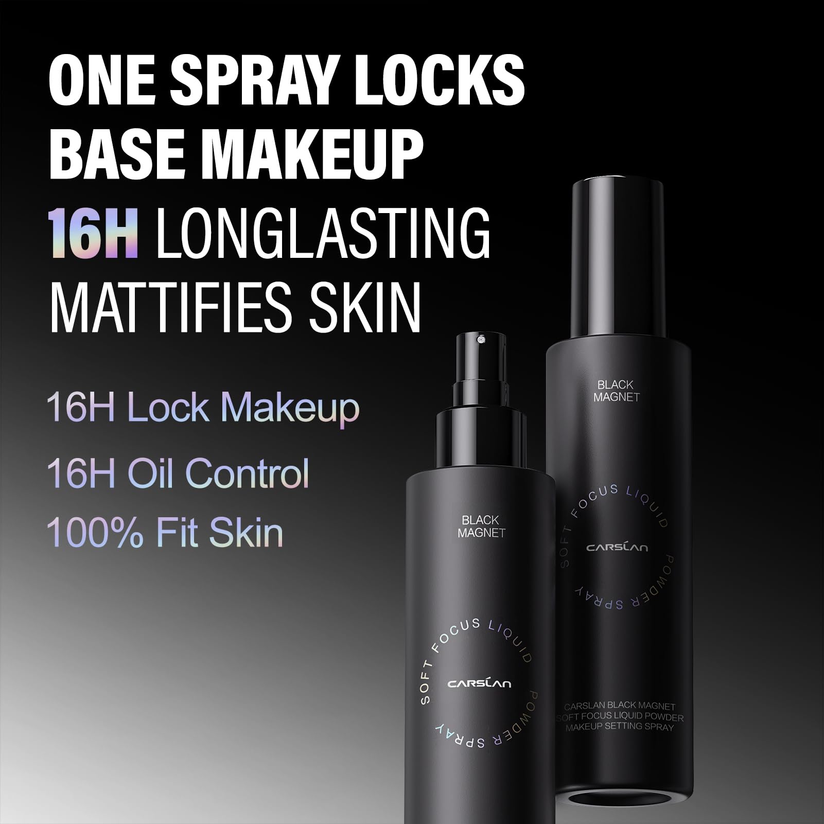 CARSLAN spray mist application close-up demonstrating quick, even coverage.