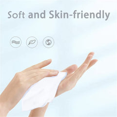 Cartisen tissue refills with slit opening for easy grabbing.
