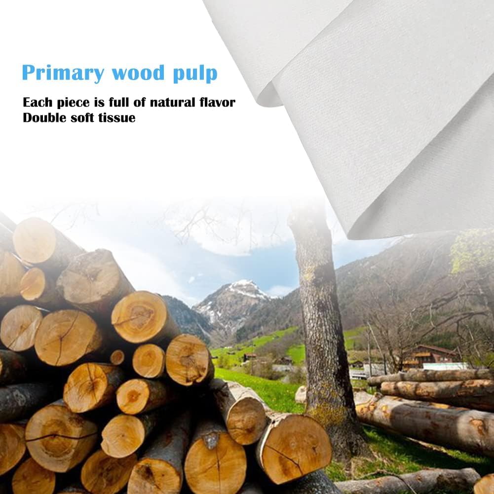 Cartisen tissue sheets measure 7.9 x 7.2 inches unfolded.
