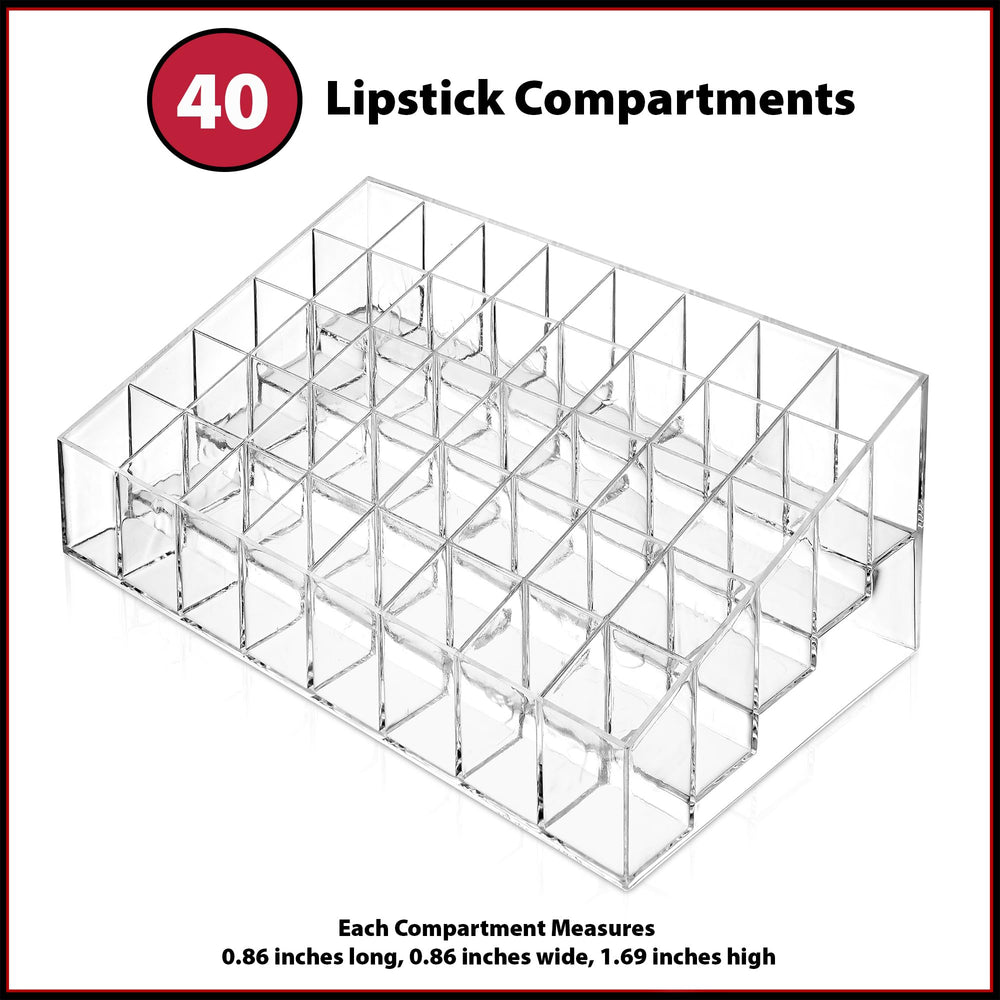 Casafield multi-purpose makeup organizer fits vanity or office spaces.