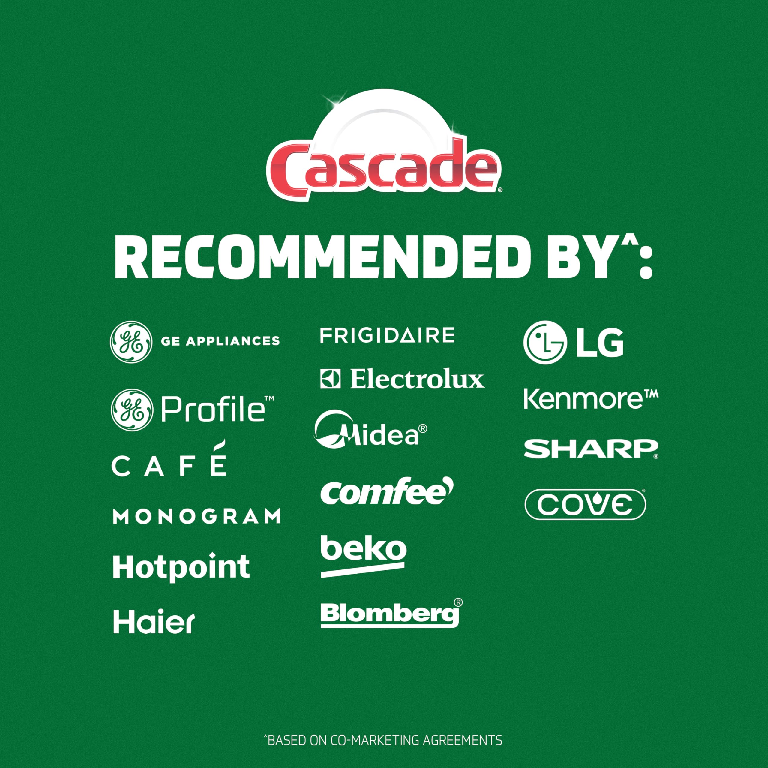 Dishes come out clean with Cascade Free & Clear after a wash.