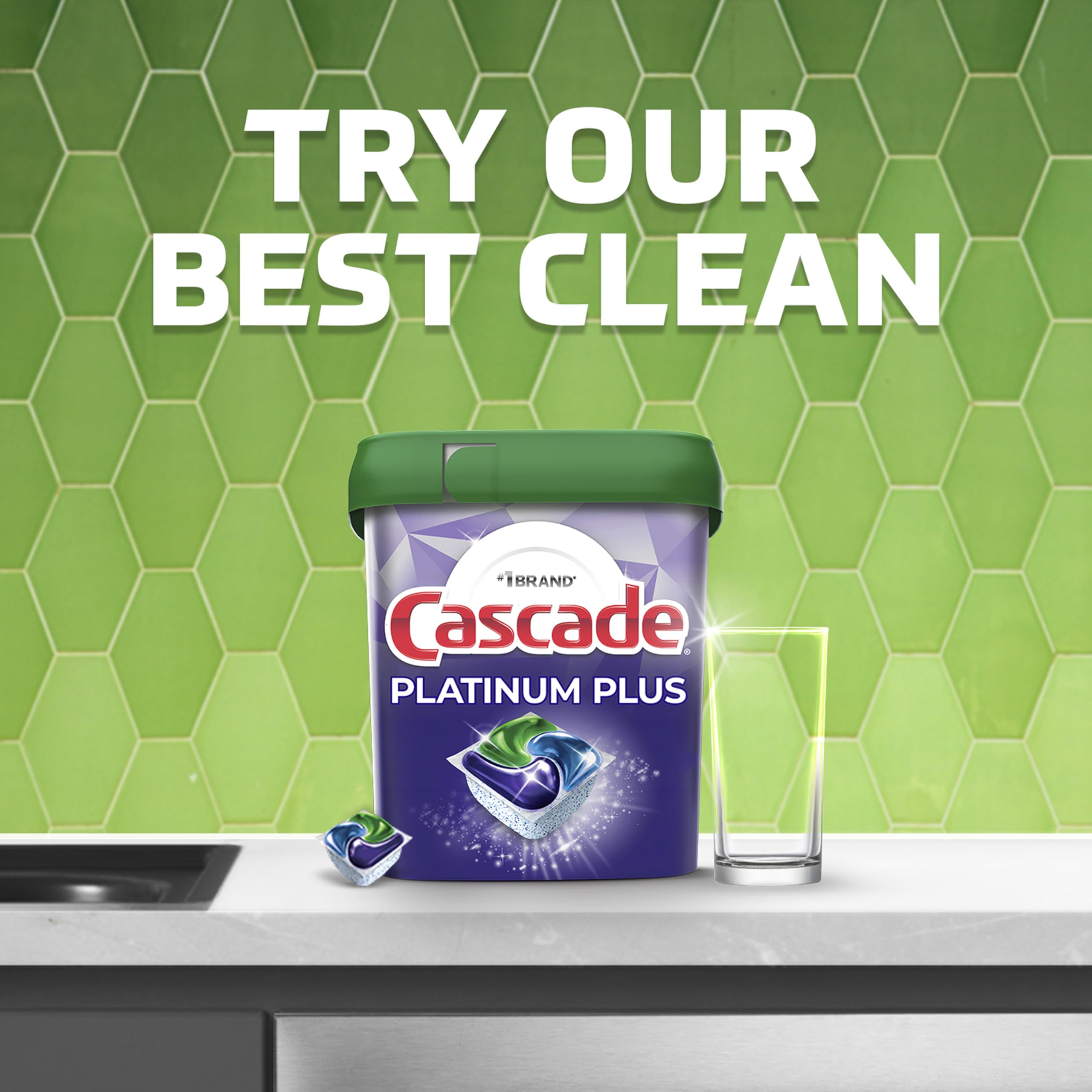 Phosphate free label visible on Cascade packaging.