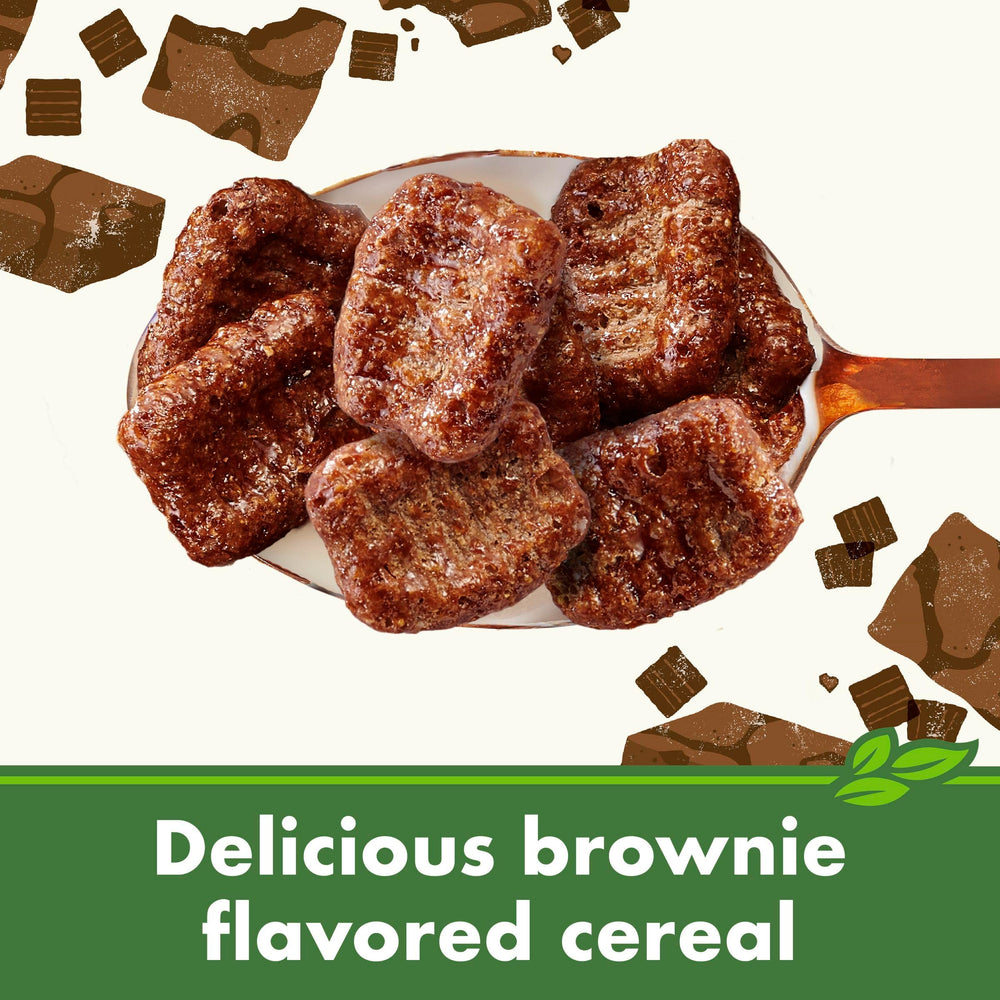 Cascadian Farm non-GMO and organic seal on gluten-free cereal packaging.