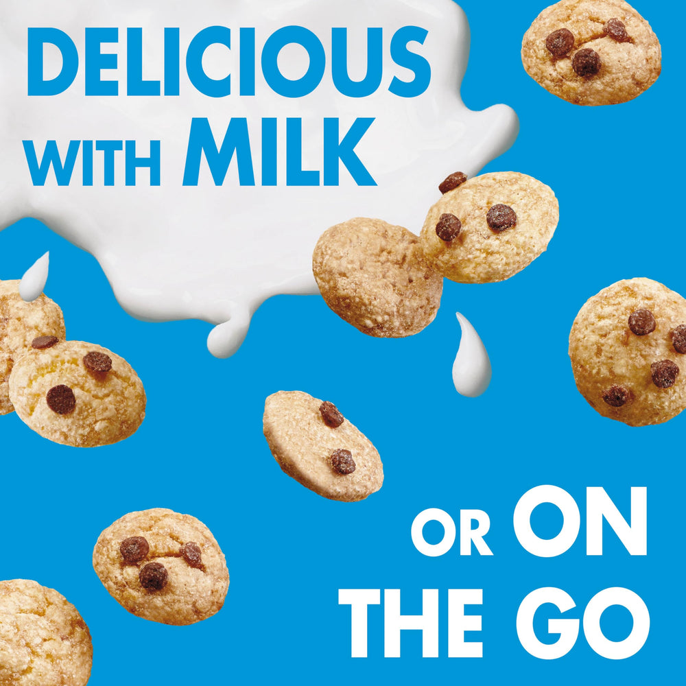 Organic-certified seal on Cascadian Farm Cookie Crunch Cereal box