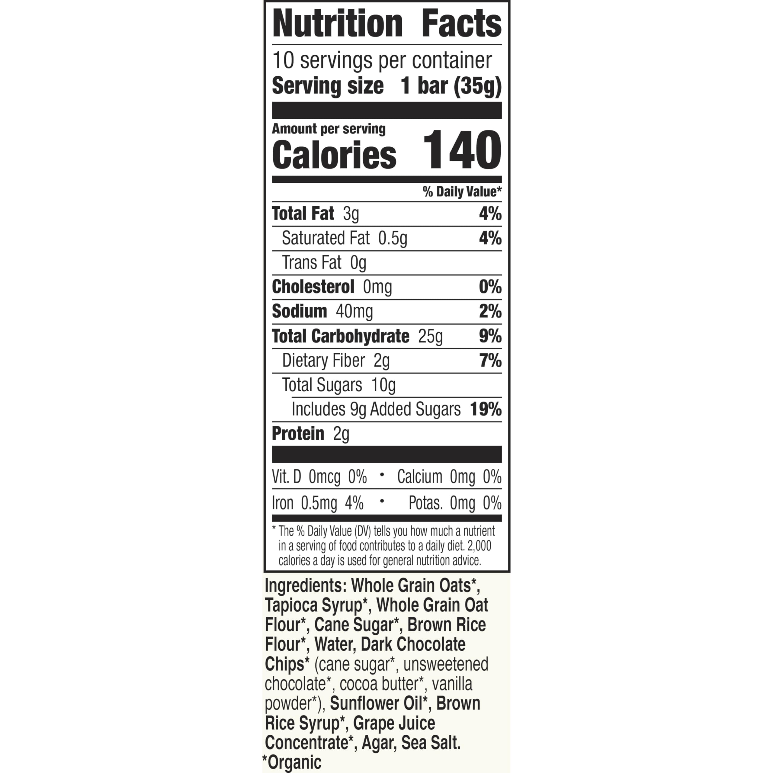 Cascadian Farm Organic Chewy Granola Bars accompany you on the trail for an energy boost.