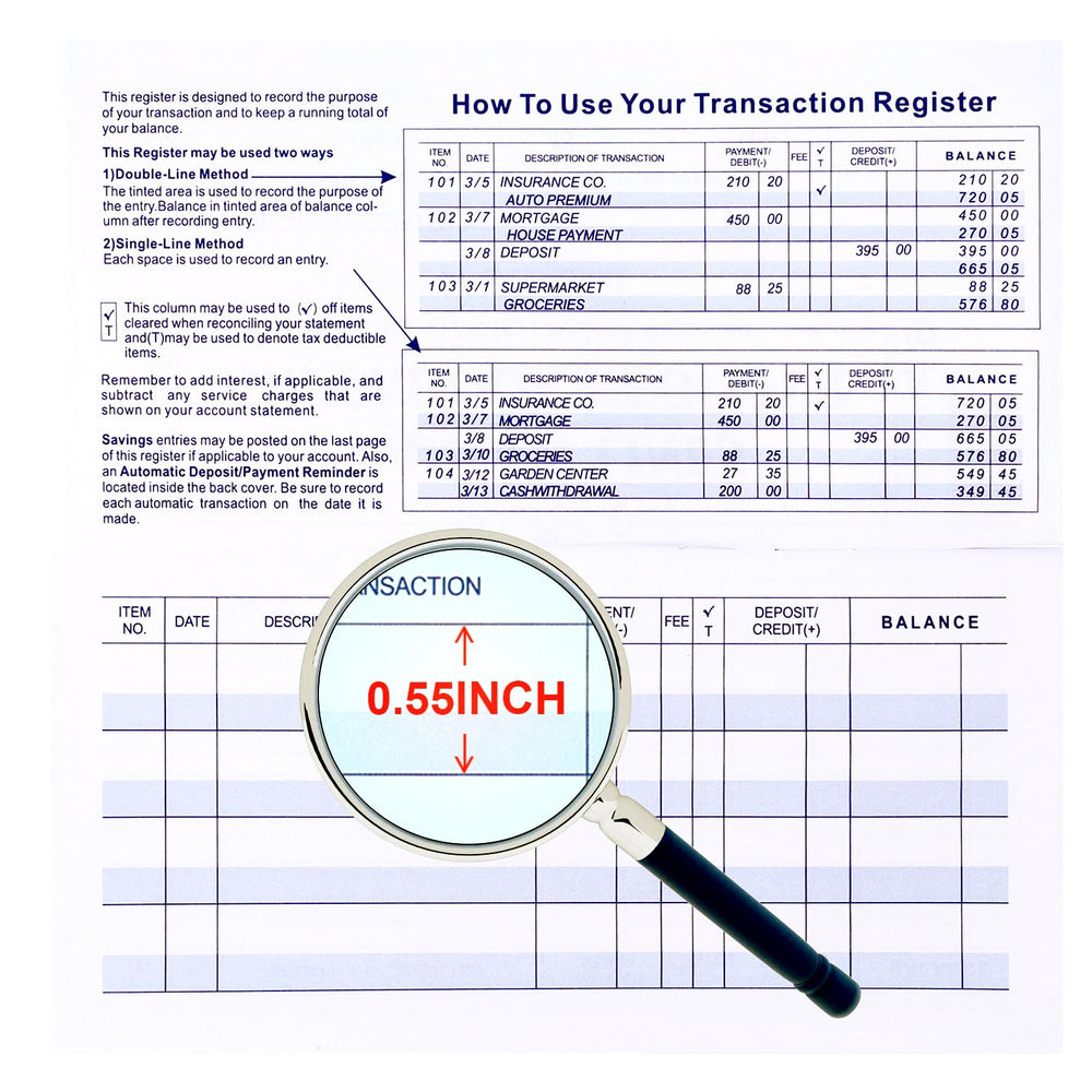Casmonal 17 lines per page pages; clear layout supports precise transaction logs.