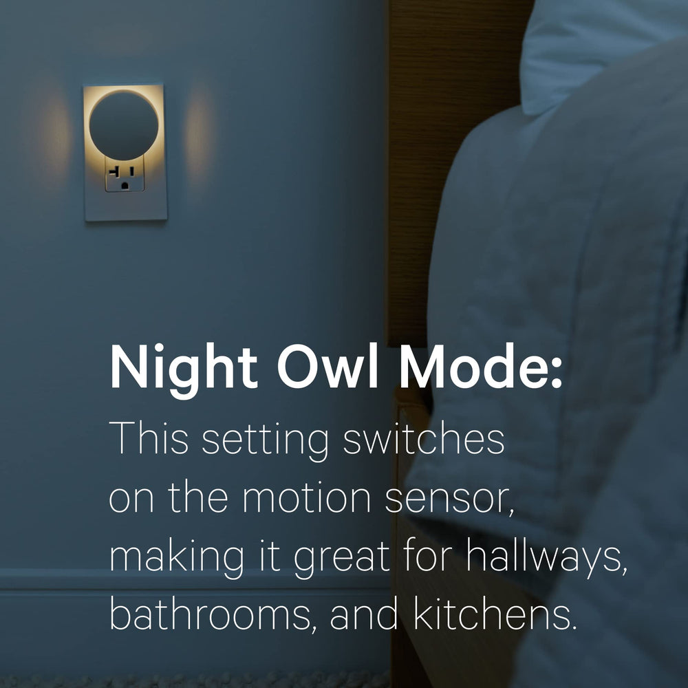 Casper Sleep Glow Night Light ambient light provides soft illumination without glare.