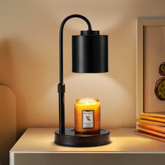 CASTLELIFE Candle Warmer Lamp with timer and dimmer demonstrates safe fragrance control.