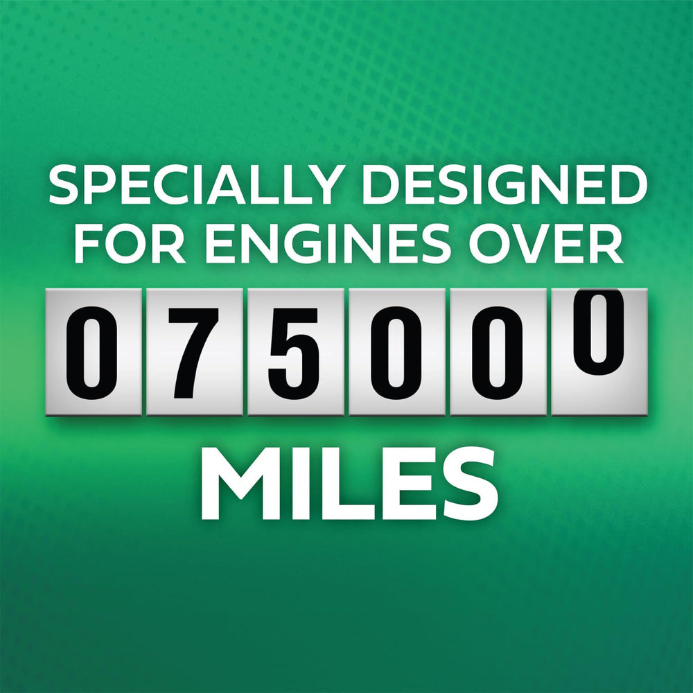 Castrol GTX High Mileage engine spotlight suggests reliable lubrication