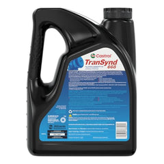 Castrol TranSynd 668 gear-application close-up, indicating strong protection during long service intervals