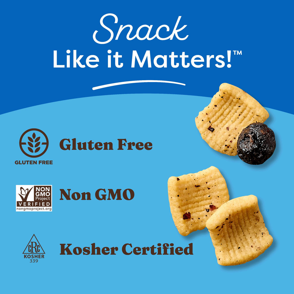 Catalina Crunch ingredients close-up, gluten-free and non-GMO with natural sweetness