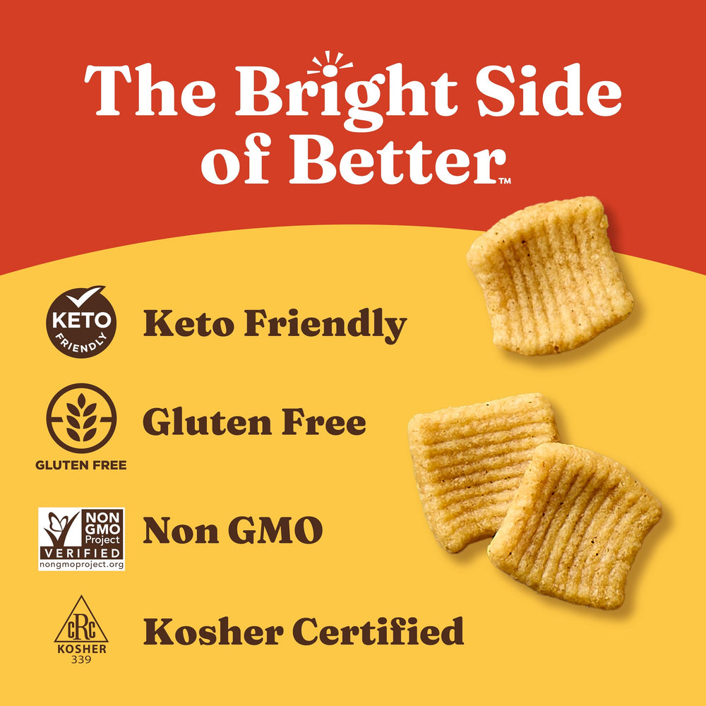 Close-up of Cinnamon Toast texture highlighting crunchy fiber-forward bite
