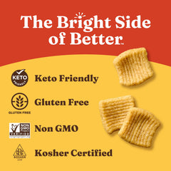 Close-up of Cinnamon Toast texture highlighting crunchy fiber-forward bite