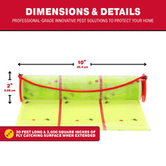 Catchmaster glue trap sheet cut to fit smaller spaces for targeted coverage