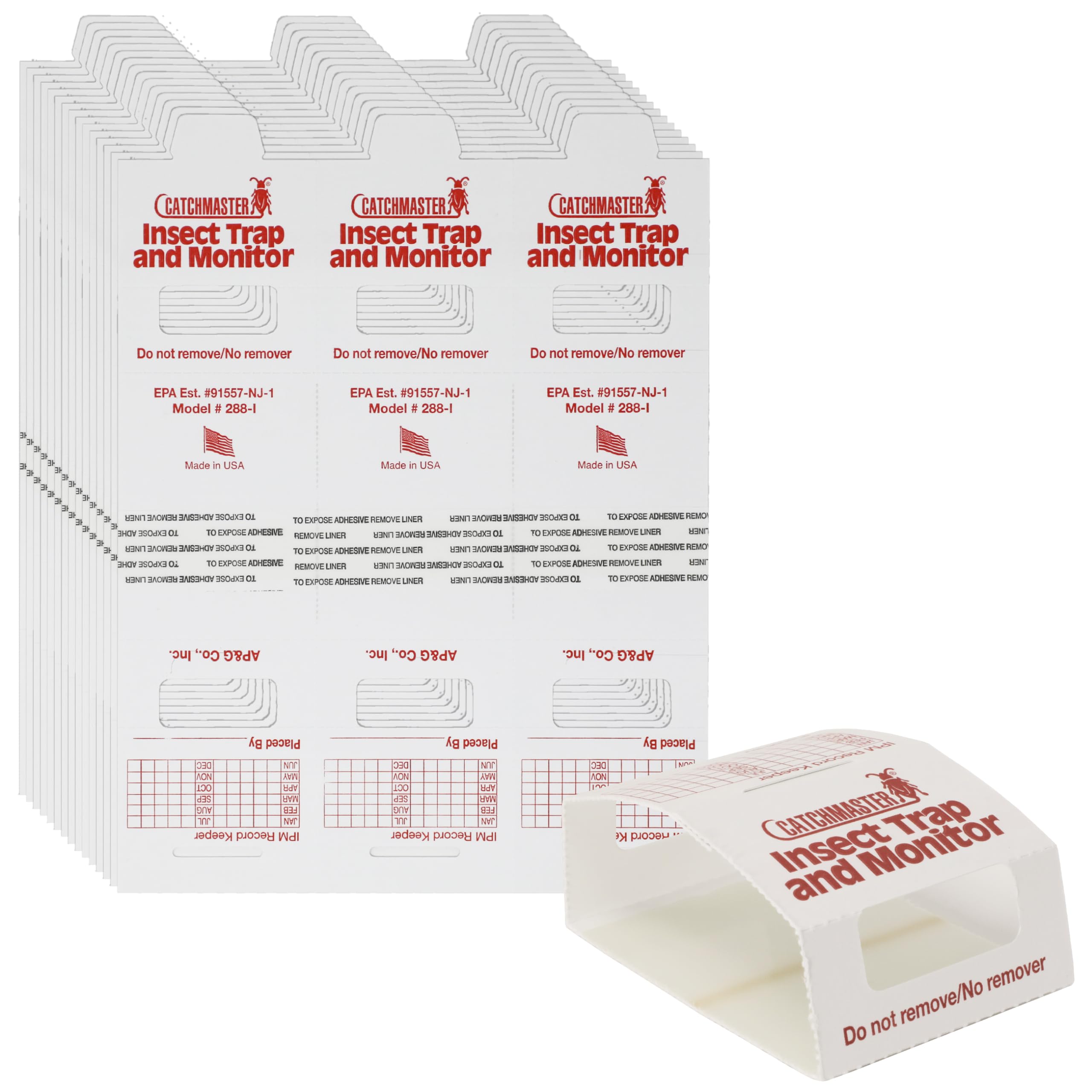 Catchmaster glue traps 45-pack close-up for reliable indoor pest control.