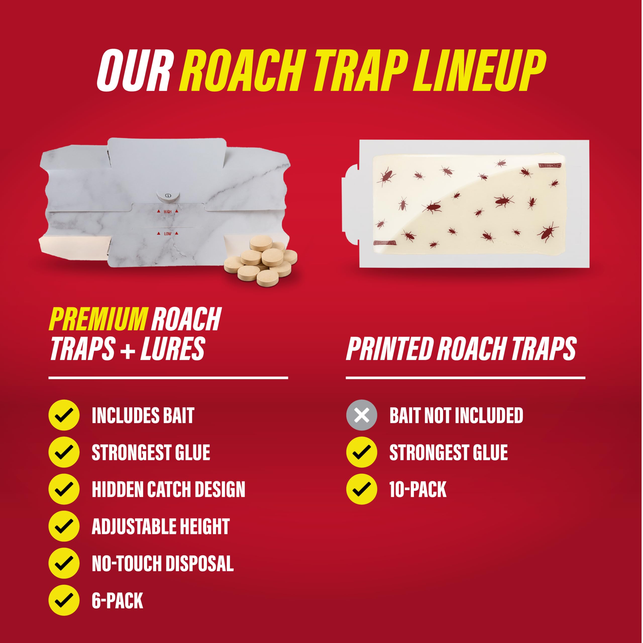 Catchmaster made-in-USA glue trap shown as durable pest solution