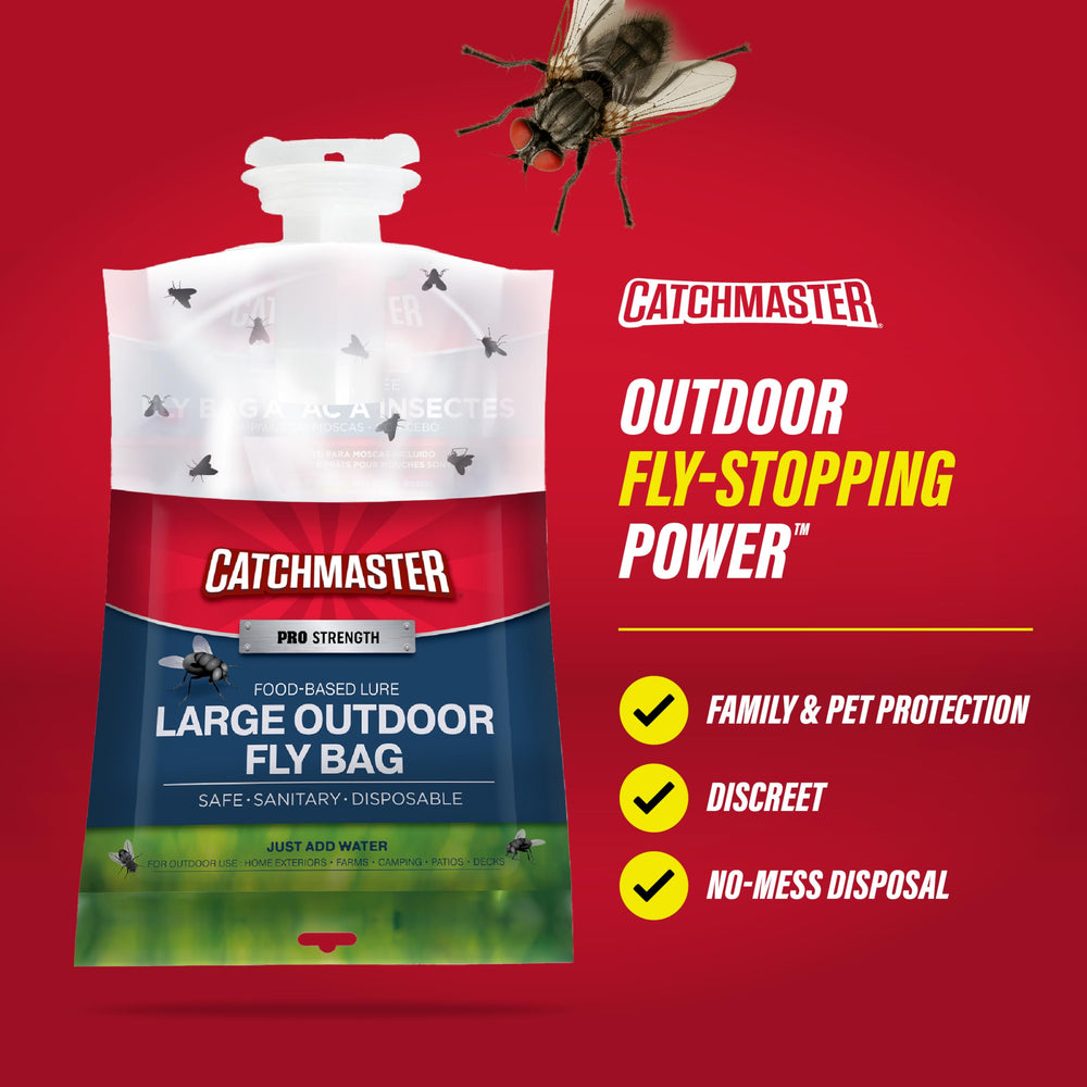Catchmaster Pro easy screw-top setup for quick placement.