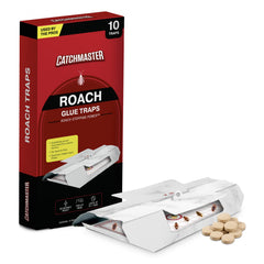 Catchmaster roach trap with discreet entry design for stealth placement.