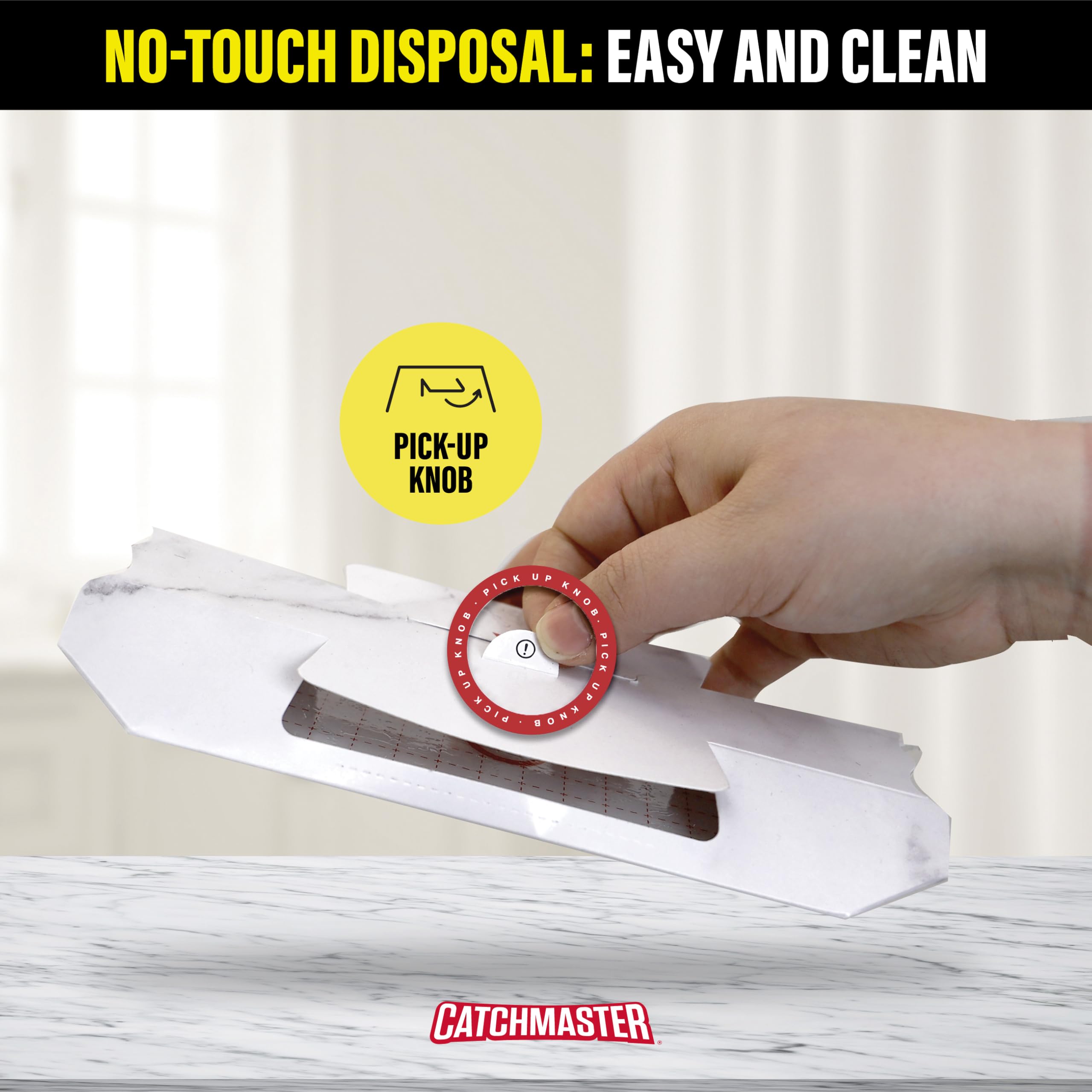 Catchmaster roach trap supports indoor pest management in homes.