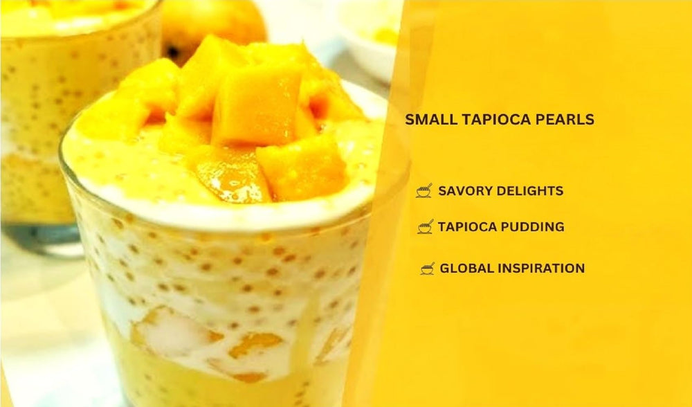 Gluten-free tapioca pearls suitable for gluten-free baking and toppings