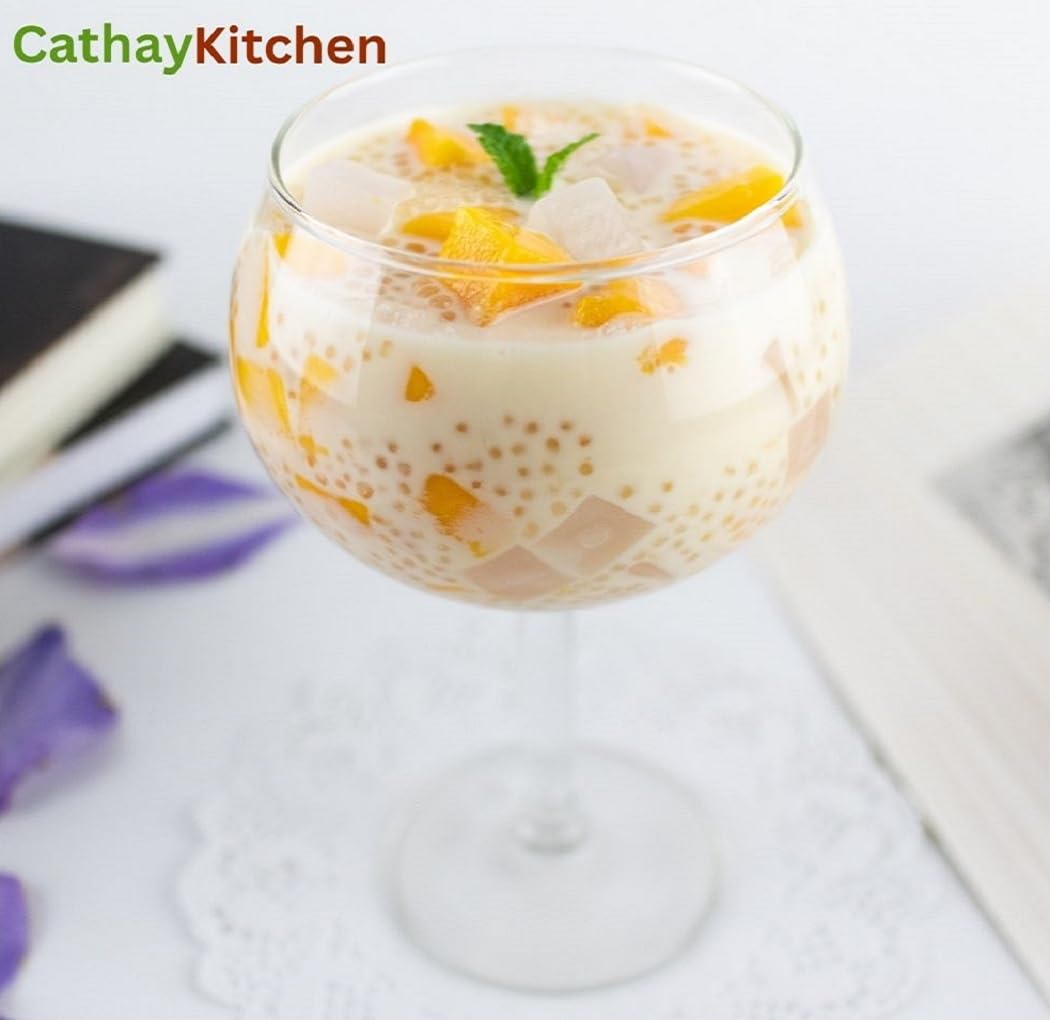 Sago pearls for soups and sauces to enhance body and viscosity