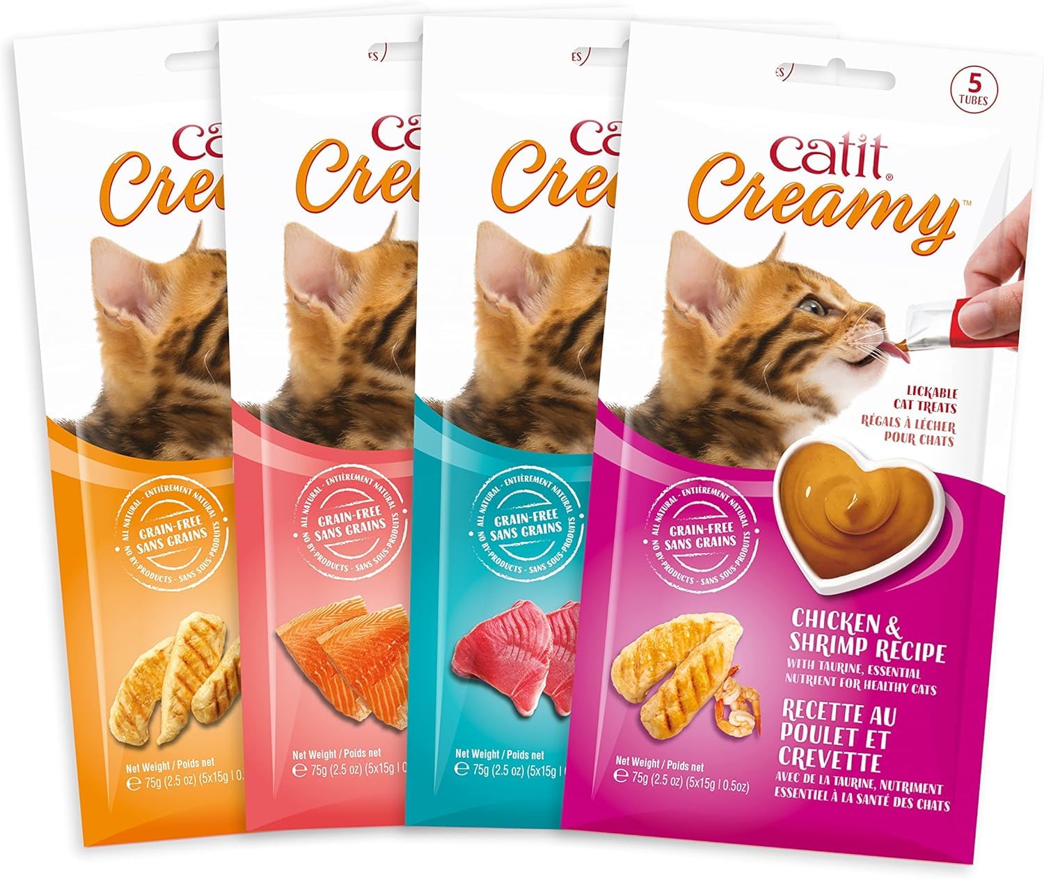 Catit Creamy Treat natural formula with no artificial additives