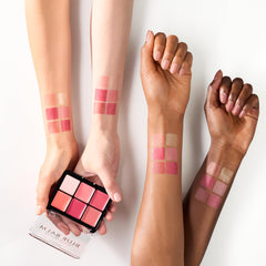 Catrice Blur Balm Blush Palette balm-to-powder texture glides smoothly for seamless blending.