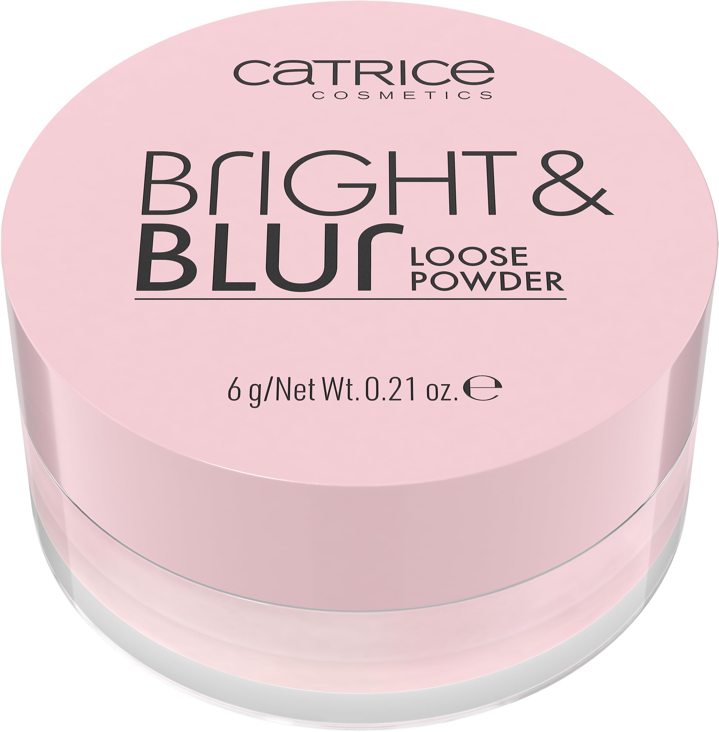 Close-up of applying Bright & Blur with a brush for seamless setting.