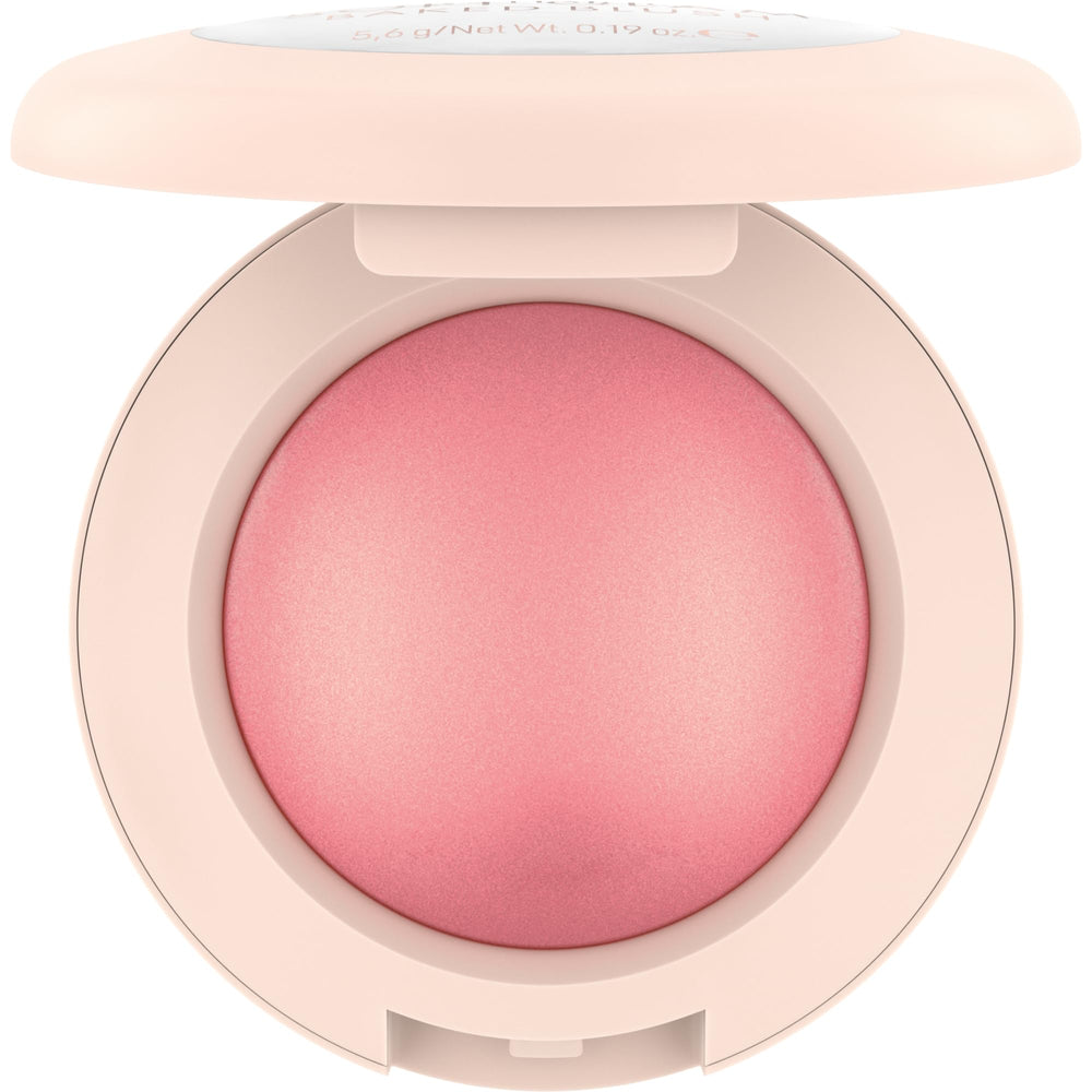Catrice Soft Glam Baked Blush Midnight Berry compact closeup showing velvety texture.