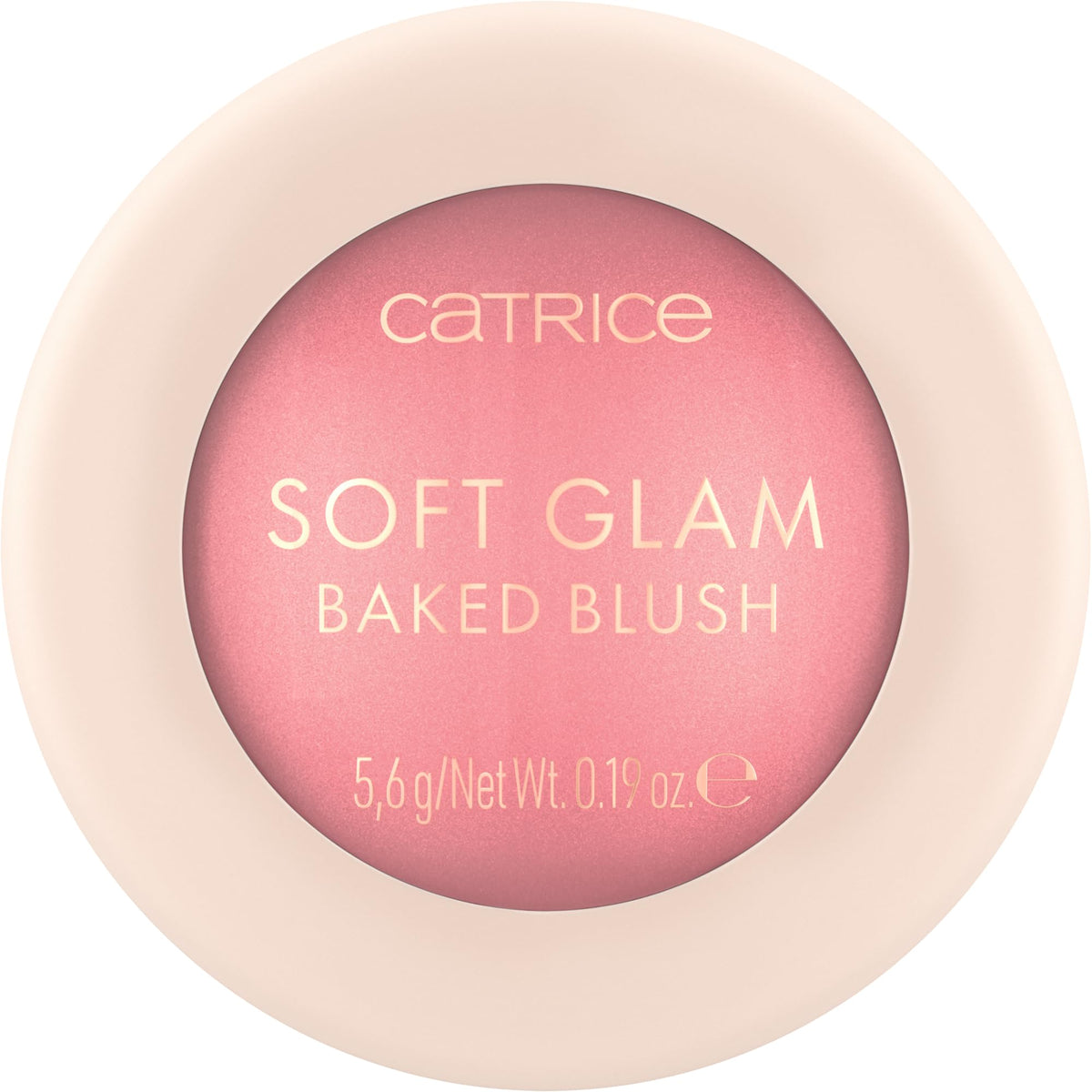 Catrice Soft Glam Baked Blush Midnight Berry powder for radiant daytime glow.