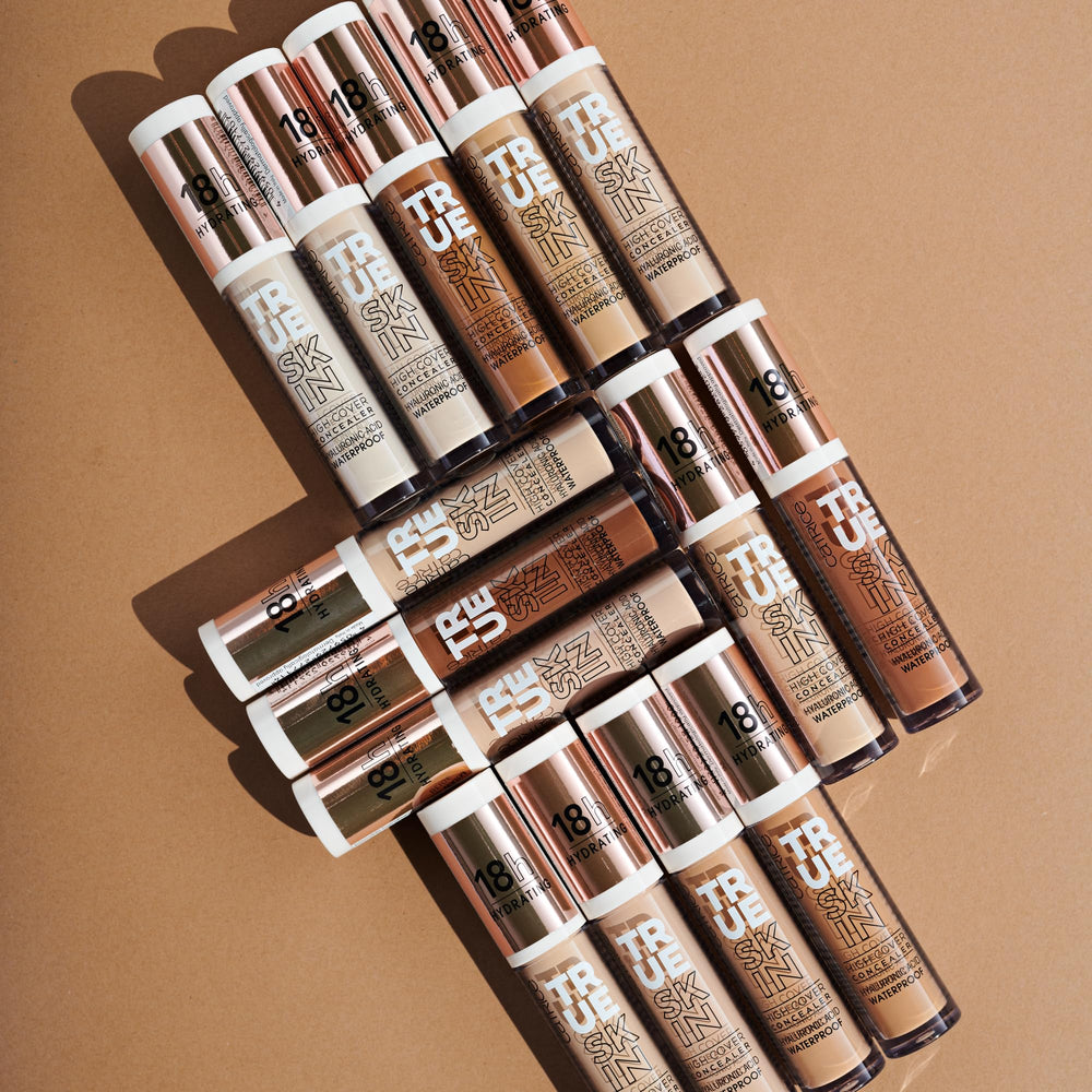 Catrice True Skin High Cover Concealer packaging lists 18-hour wear.
